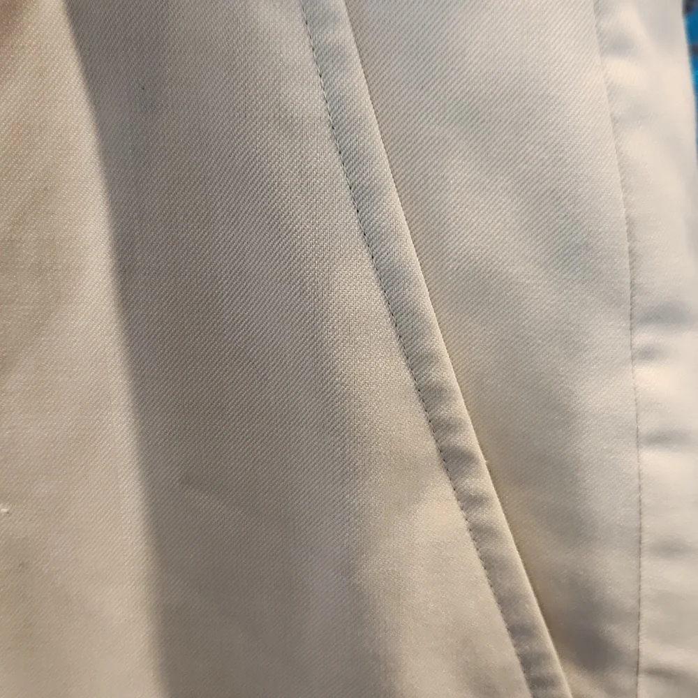 NWT Stafford Travel Suit Separate Big & Tall Fit Men's Cream Dress Pants 56 X 32 - Picture 3 of 10
